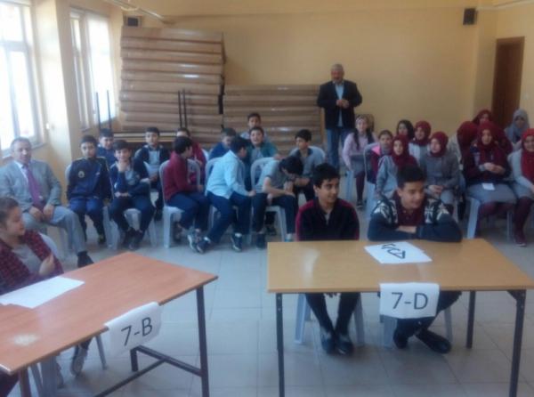 7.Sınıflar Mehmet Akif ERSOY Bilgi Yarışması